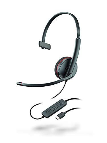 Auscultadores com Fio PLANTRONICS Blackwire 3220 (On Ear - Microfone) Poly - Fones de ouvido e headsets - microfone, over ear, confortável, com fio