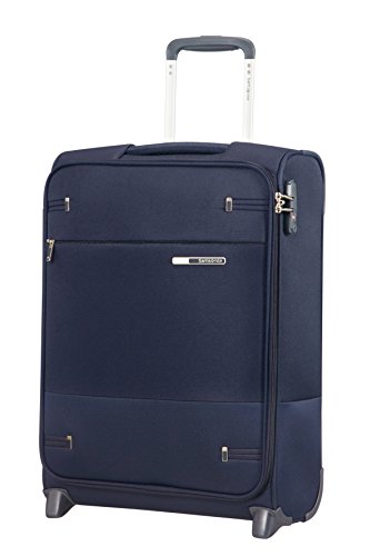 Mala de Cabine SAMSONITE Base Boost 55 Cm Azul Samsonite - Malas - 55 cm, poliéster, compartimentos, alça ajustável