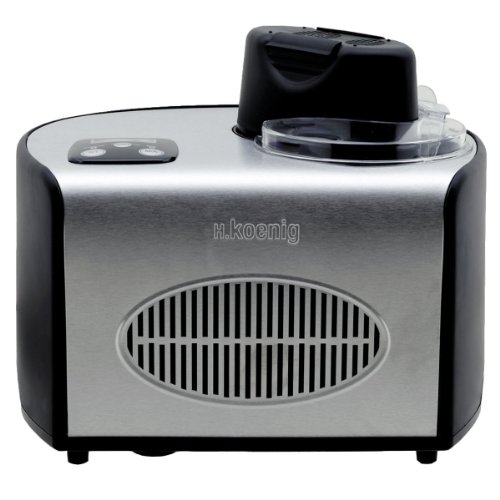 Máquina de Gelados H.KOENIG HF250 (15 L - 150 W) H.Koenig - Máquinas de fazer gelados - 1,5 L, 150 W, sensor, preto