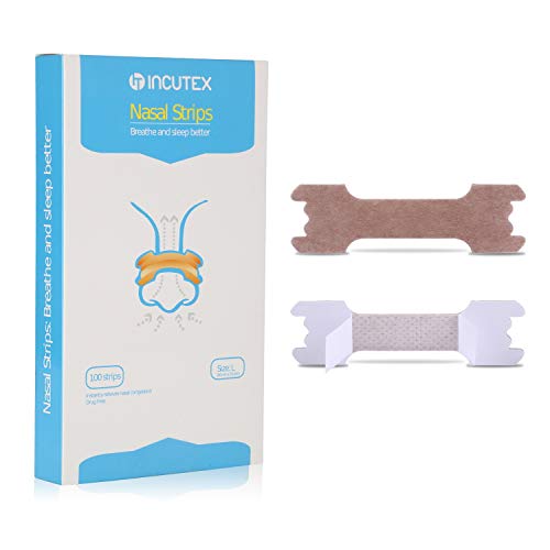 Tira Nasal Antirruidos INCUTEX (L - Adulto) Incutex - Aids para ronco e apneia do sono - antirruidos, adulto