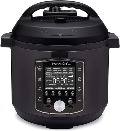 Panela de Pressão Instant Pot Pro (6.3L) Instant Pot - Eletrodomésticos - 6.3L, instant pot pro, aço inoxidável