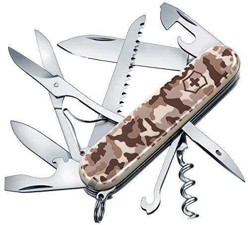 VPMKP-Victorinox-Huntsman-Navaja-Suiza-Multifuncional Victorinox - Ferramentas multifuncionais e facas - multifunções, preto, verde, nylon, 9 cm