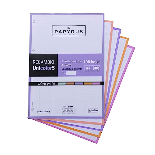 Recarga de Papel para Impressora UNIPAPEL 53392398 Grafoplas del Noroeste,S.A. - Papel de impressora e copiadora - azul, 100 g/m²