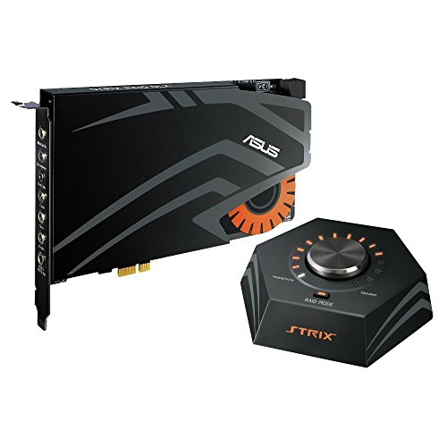Placa de Som ASUS Strix Raid Dlx (PCIe - 7.1) ASUS - Placas e adaptadores de áudio - pci-e, 7.1, asus