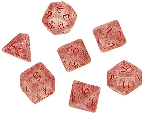Jogo de Tabuleiro Q WORKSHOP Elvish Translucent & Red (Idade Mínima Recomendada: 14 anos) Q WORKSHOP - Jogos de tabuleiro - jogo de tabuleiro, q-workshop, elvish translucent, red, idade mínima recomendada
