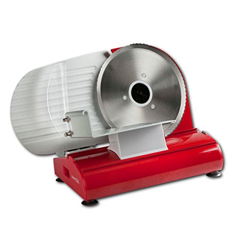 Máquina de Corte em Fatias DOMO DO522S Vermelho Domo - Fatiadoras de frios - corte fatias, vermelho