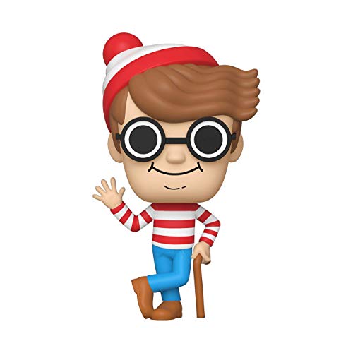 Figura FUNKO POP! Books: WHERES WALDO (Coleção: Livros) Funko - Bonecos de ação e brinquedo - figura, vinil, cabeça de movimento, 9 cm