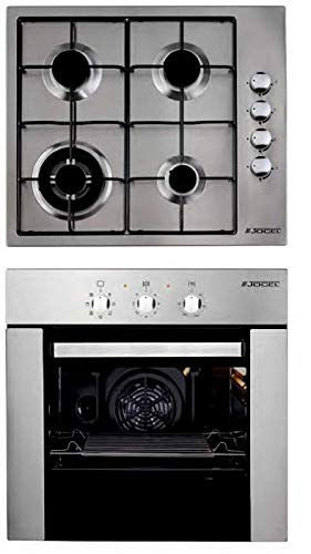 Placa de Gás JOCEL JPK4GI200136 (Natural - 60.5 cm - Inox) Jocel - Eletrodomésticos de cozinha - natural, 60.5 cm, inox