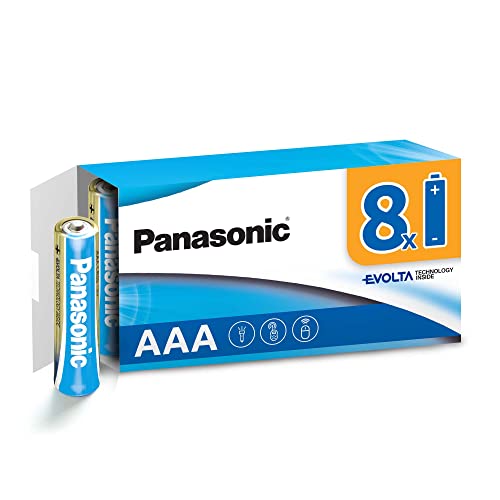 Pilha Recarregável PANASONIC K-KJ08AA (8 unidades) Panasonic batteries - Baterias de uso geral - pilha recarregável, panasonic k-kj08aa, 8 unidades, tecnologia ião-lítio, capacidade 2100 mah, universal, 3,7 V
