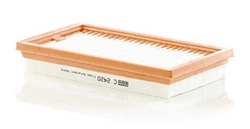 Filtro de Ar MANN FILTER C 2420 (Nº de Peças: 1) MANN FILTER - Peças do motor do veículo automóvel - partículas, 1,2m, redução de poluição