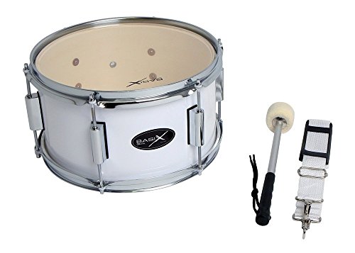 Bateria de Marcha BASIX F893110 (Branco - 14x10 cm) GEWA pure - Caixas de percussão - bateria, marcha, basix, f893110, branco