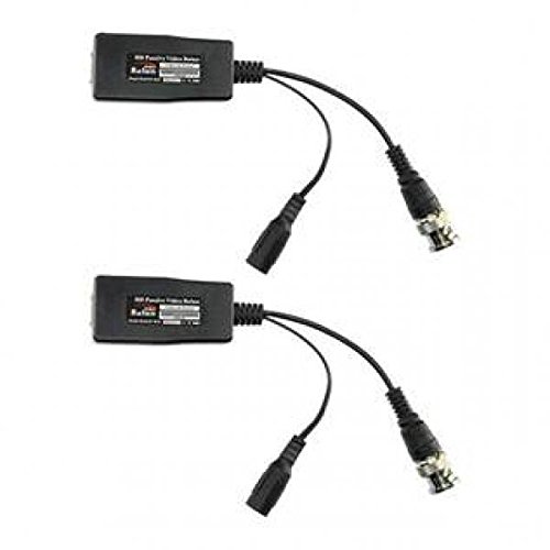 Adaptador de vídeo balun (cabo de fibra ótica) Generica - Acessórios de câmera de vigilância - cabo fibra ótica, sem fios, plug & play