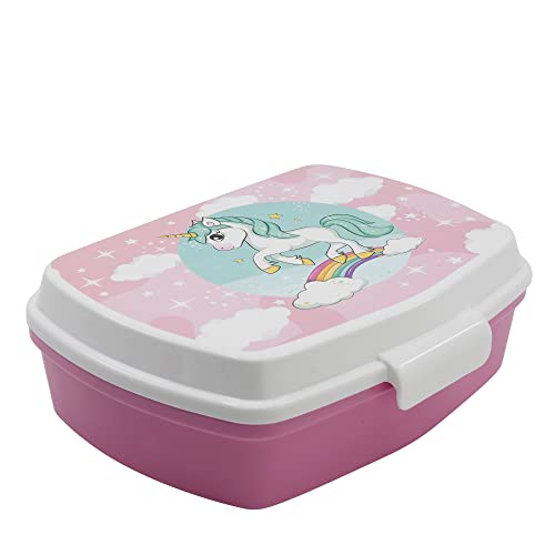 Caixa de Alimentação UNICORNIO Rainbow Stor - Lancheiras e sacos - sanduíches, inox, antiaderente, leve