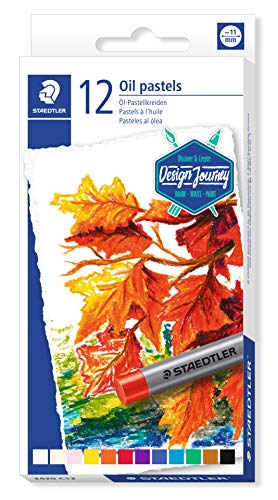 Lápis de Cor STAEDTLER Pastel Oil Colour Staedtler - Pasteis de cera - pastel, óleo, brilhante, resistente