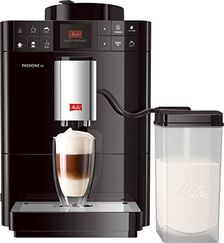 Máquina de Café Automática Melitta Caffeo Passione OT | Preto (Pequeno Almoço / Café) MELITTA - Máquinas de café espresso - automática, preto, pequeno almoço