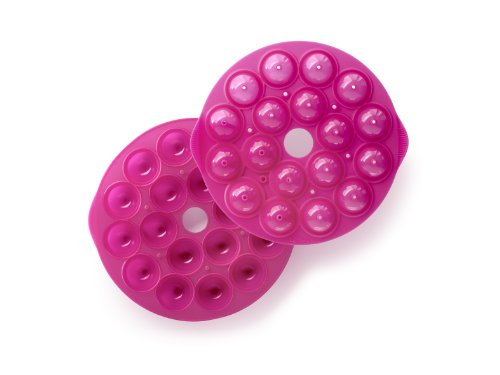 Forma para Bolo LÉKUÉ Silicone 18 Cake Pops Lékué - Formas para muffins e pastelaria - silicone, 18 formas, antiaderente, microondas