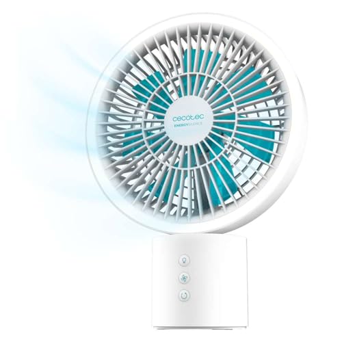 Ventoinha de Mesa Cecotec ForceSilence 890 Skyline Led 4 Velocidades 45W Cecotec - Ventoinhas de mesa e de pedestal - 45 w, 4 velocidades, 8 cm, preto