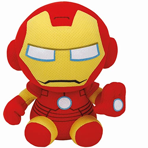 Peluche TY Beanie Baby Marvel Iron Man (Idade Mínima Recomendada: 3 anos) Ty - Animais de pelúcia - Iron Man, marvel, 3 anos, suave, macio