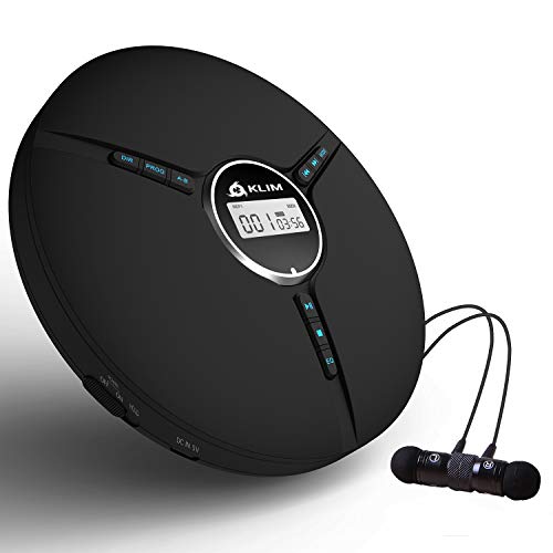 Leitor de Cd Klím Discman Preto (Recondicionado Como Novo) KLIM - Áudio - leitor cd, preto, recondicionado, bluetooth