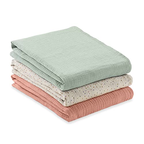 Conjunto de Lençóis HAUCK Cuddle N Clean (Algodão - 80 x 80 cm) Hauck GmbH & Co. KG - Tapetes e bandejas de muda-fraldas - algodão, 80 x 80 cm