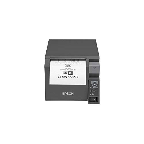 Impressora POS EPSON TM-T70II (022A1) - C31CE94122A1 Epson - Consumíveis de impressora - alta velocidade, tecnologia térmica, conectividade variada, compacta