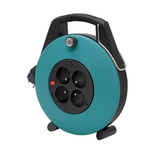 Extensão Elétrica BRENNENSTUHL 1151370100 Brennenstuhl - Fios e cabos elétricos - 10 metros, 4 tomas, proteção contra sobrecargas, interruptor on/off