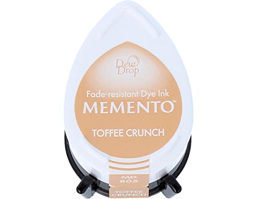 Almofada de Tinta TOFFE CRUNCH (32 x 50 mm) Tsukineko Co Ltd - Tinta e recargas de caneta - almofada, tinta, toffe crunch, base água, secagem rápida