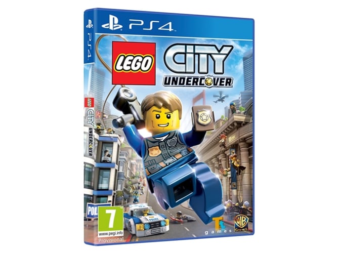 Jogo PS4 Lego City Undercover (M3 - Ação/aventura) WARNER BROS ENTERTAIN - Software de jogos de vídeo - ps4, lego city undercover, ação, aventura