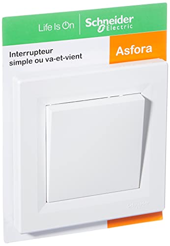Schneider Electric ASFORA10A Interruptor de corrente com e sem fios Schneider Electric - Fontes de alimentação elétrica - interruptor, corrente, sem fios, 10 A