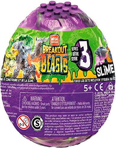 Construx Mega Breakout Beast Slime and Pieces Mattel - Brinquedos - construx, mega breakout, beast slime, pieces
