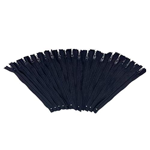 Pack de 20 Peças para Costura E-GOAL (Preto) E-Goal - Fixadores e fechos de artesanato - nailon, manualidades, durável, fácil de usar