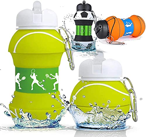 Garrafa para Bebidas SILVERHT Silicone (550 ml) Shenzhen Jewelives Industrial Co., Ltd. - Garrafas de engarrafamento - 550 ml, silicone, bpa free