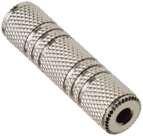Cabo Adaptador VALUELINE AC-047 3.5mm para Metal Valueline - Adaptadores de cabos de áudio e vídeo - adaptador, fêmea-fêmea, níquel, metal