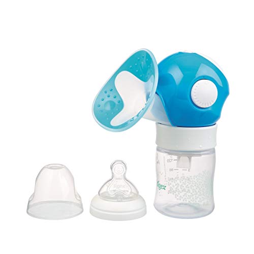 Bomba de Leite Tigex 3159920240441 | Azul, Transparente (Puericultura - Refeição) TIGEX - Bomba de amamentação - bomba de leite, azul, transparente, puericultura