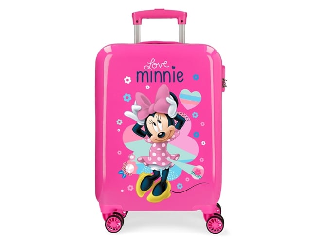 Mala de Cabine DISNEY Minnie Love (Cabine - Rosa) Disney (DIYL9) - Malas - rosa, disney, minnie love