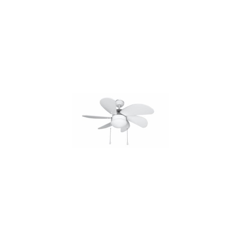 Ventilador de techo Orbegozo CP 15076 B | Cromado, Blanco (Climatización y ventilación) Orbegozo - Ventiladores de teto - cromado, branco, techo
