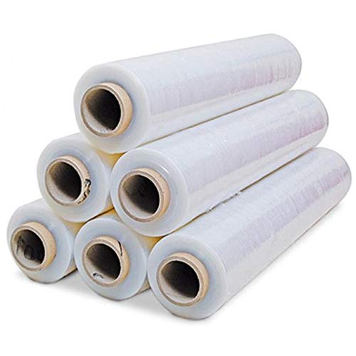 Rolo de Fita Adesiva Transparente 23 Micras 6 Unidades WLD SERWIS P. - Peças de reposição para telemóveis - transparente, 23 micras, 50 cm, 160