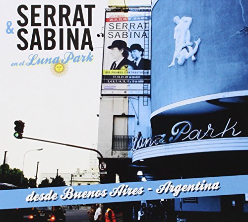 DVD Serrat Y Sabina - En El Luna Park - Argentina (Edição em Espanhol) SONY LOCAL - Mídia - cd+dvd, ao vivo, buenos aires, 30 canções, making of