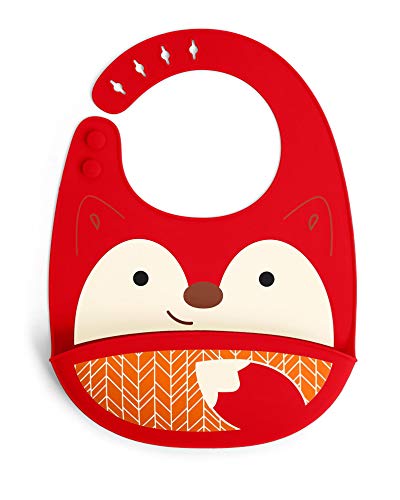 Bebé Biberão de Silicone ZOO FOLD AND GO Skip Hop - Babetes - silicone, portátil, bebé