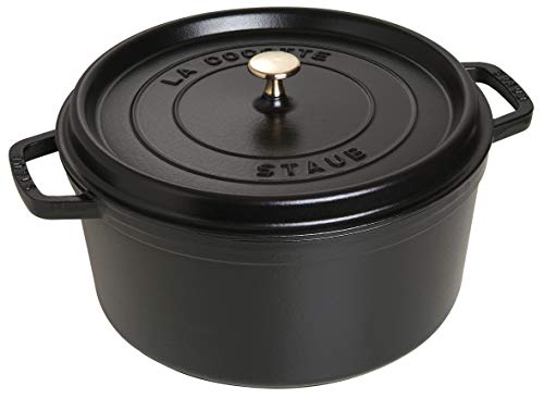 Panela de Cozinha STAUD 40509-863-0 | Preto STAUB - Fornos holandeses - preto, ferro fundido, 8L
