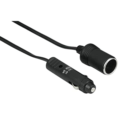 Cabo de Energia HAMA Cabo para fumador (1.5 m) Hama - Acessórios para ferramentas de teste elétrico - tomada EU, conetor macho/fêmea, 1.5m, preto