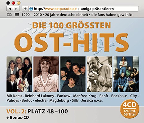 Die 100 Größten Ost-Hits, Vol. 1: Platz 1-47 AMIGA - Música e gravações de som - grande, hits, vol 1, 46 faixas