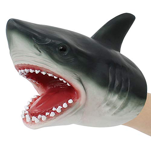 Boneco LEBZE Marioneta de Mano de Tiburón (Idade Mínima Recomendada: 3 anos) Lebze - Brinquedos - marioneta, tiburón, 3 anos