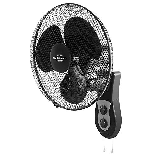 Ventilador de Suelo ORBEGOZO WF 0141 (3 velocidades - 40 W) Orbegozo - Ventiladores de parede - 40 cm, 3 velocidades, oscilante, temporizador