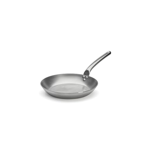 Frigideira em Aço Inoxidável 28 Cm De Buyer DE BUYER - Frigideiras e panelas de fritar - aço inoxidável, antiaderente, 28 cm, preto