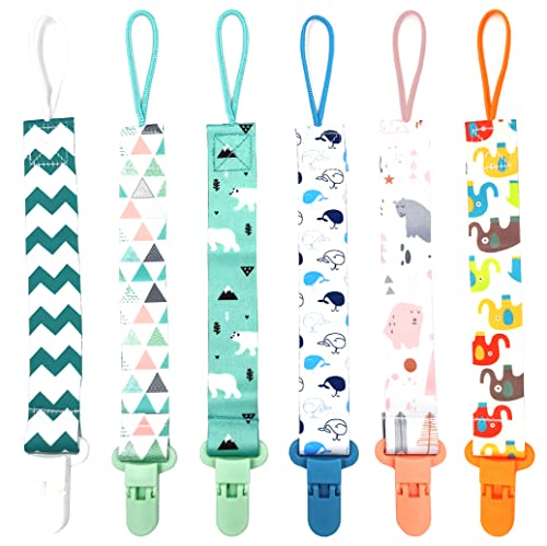 Conjunto de chuchas ONLY BP Clip (6 unidades) OnlyBP - Cuidados com a higiene oral - conjunto, chuchas, plástico, design moderno, colorido, alça