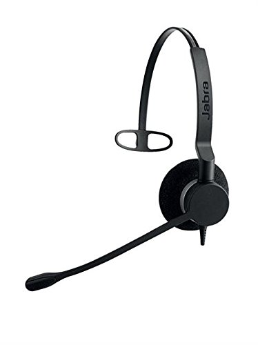 Auscultadores Jabra Biz 2300 QD Mono Preto Jabra B2B - Fones de Ouvido com Microfone - cancelamento de ruído, qualidade de áudio, conforto superior