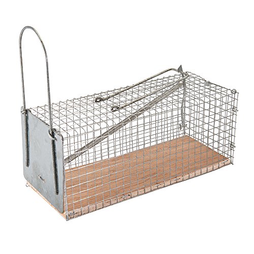 Caixa de Armazenamento de Madeira para Roedores Fixman FIXMAN - Armadilhas de controle de pragas - madeira, fecho, abertura, resistente