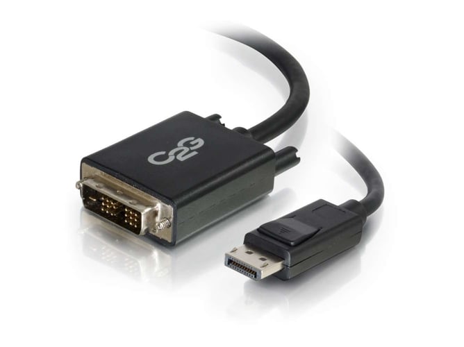 Adaptador de Cabo de Vídeo C2G 84329 2m DisplayPort DVI-D C2G - Cabos de áudio e vídeo - displayport, dvi-d, 2m, alto desempenho