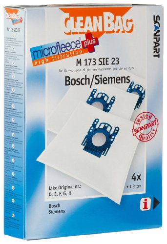 Bolsa de Aspirador SCANPART M173SIE23 (Compatibilidade: Bosch e Siemens) Scanpart - Acessórios de aspirador - compatível, bosch, siemens